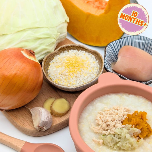 Chicken Porridge with Pumpkin & Cabbage