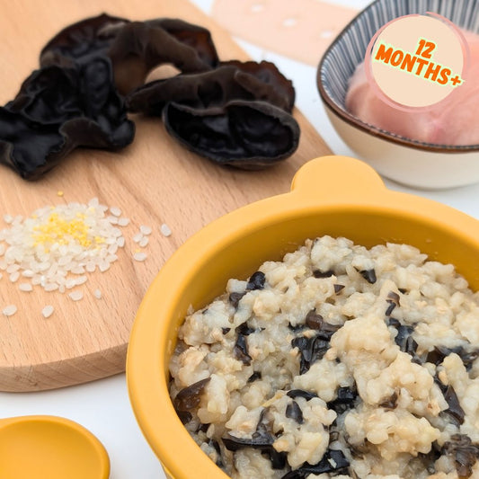 Chicken Black Fungus Stew Rice