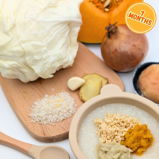Chicken Porridge with Pumpkin & Cabbage